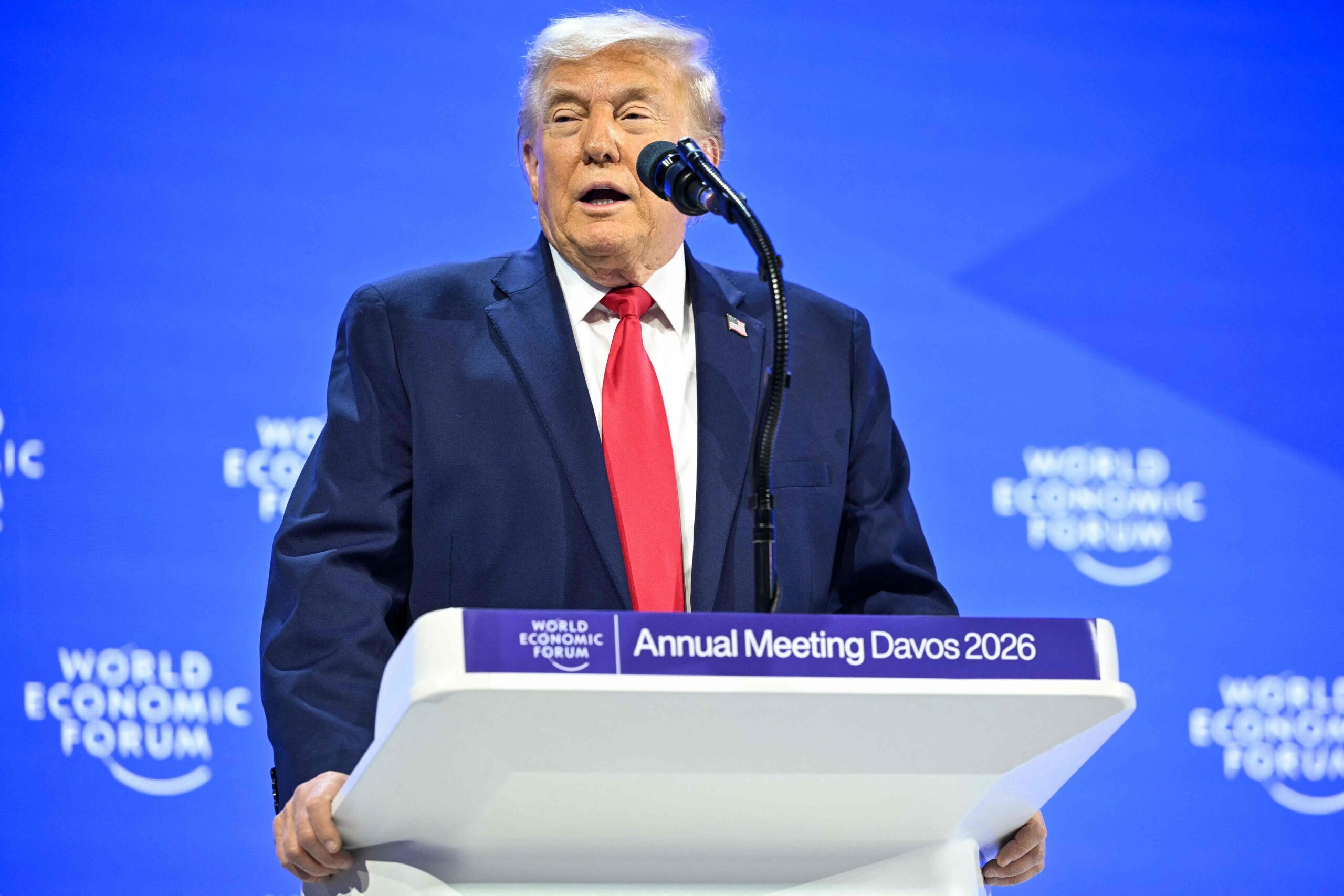 Donald Trump habla en Davos: “Venezuela va a ganar más dinero en los próximos seis meses que en los 20 años previos”