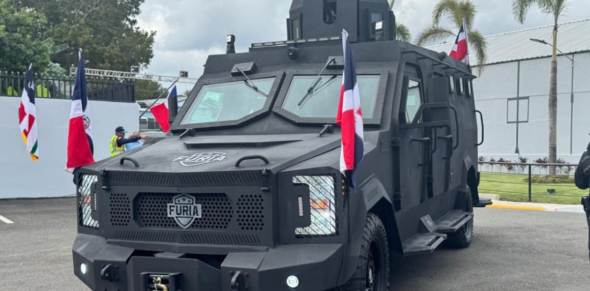 FURIA: el primer vehículo blindado ensamblado en RD que protegerá la frontera y busca llegar al mercado regional