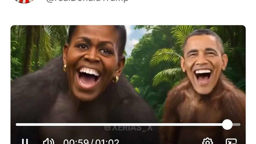 La publicación de un video racista contra los Obama fue un «error» de un «empleado», dice la Casa Blanca
