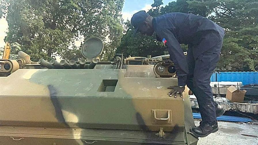 Policía de Haití recibe tres vehículos blindados donados por Corea del Sur