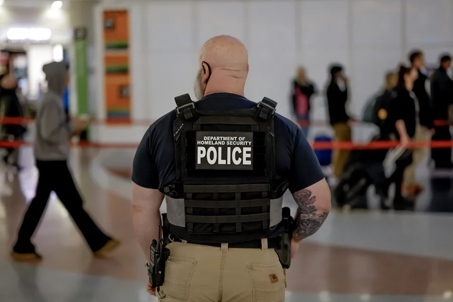 Trump amenaza con enviar agentes de migración para controlar la seguridad en aeropuertos