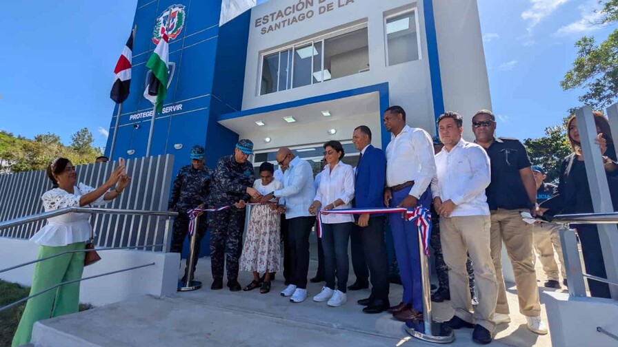 Inauguran estación policial en Santiago de la Cruz