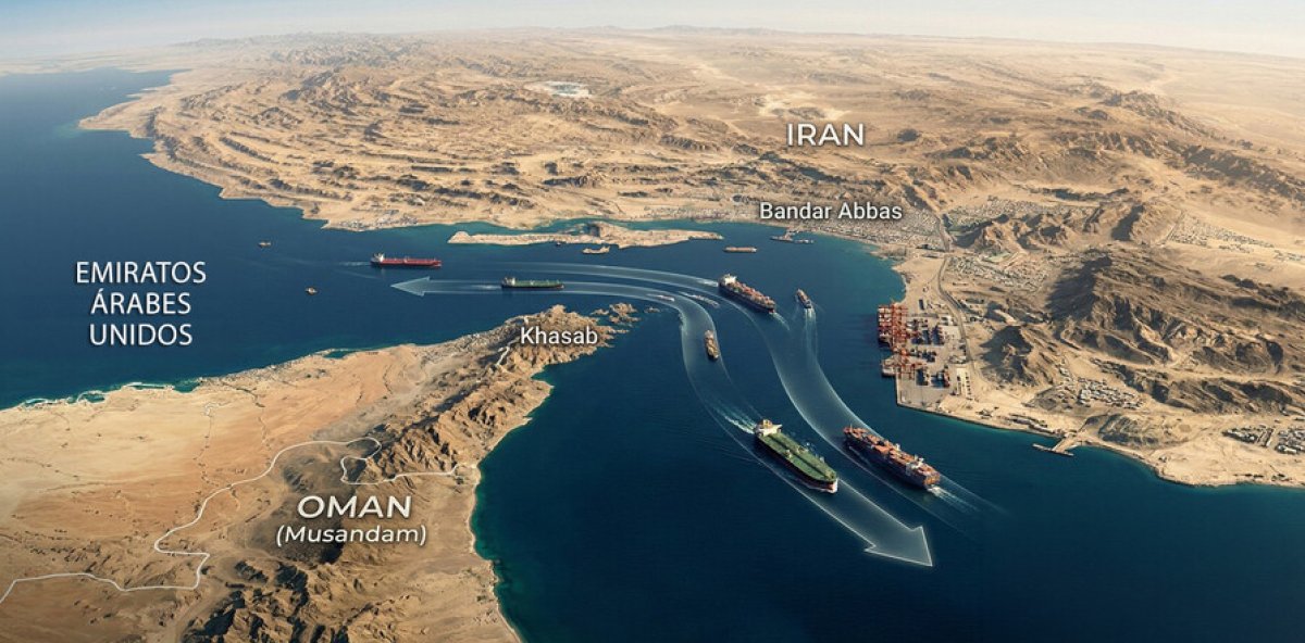 Irán permite tránsito de buques humanitarios por el estrecho de Ormuz en medio de conflicto