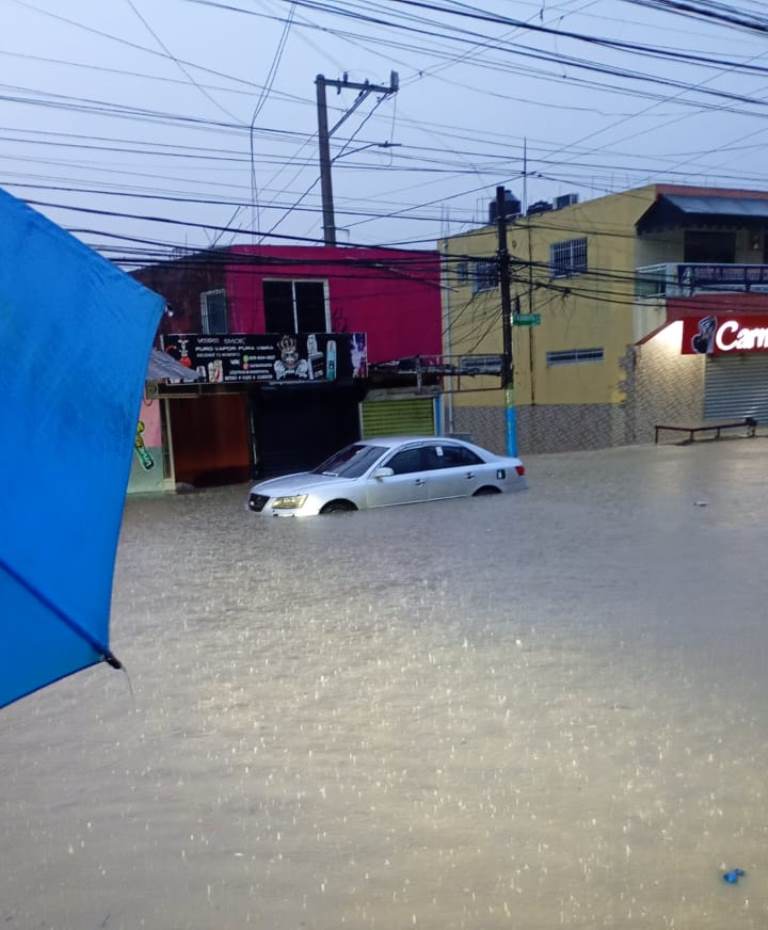 Aguaceros replican patrón del 4 de noviembre de 2022 y provocan inundaciones extremas