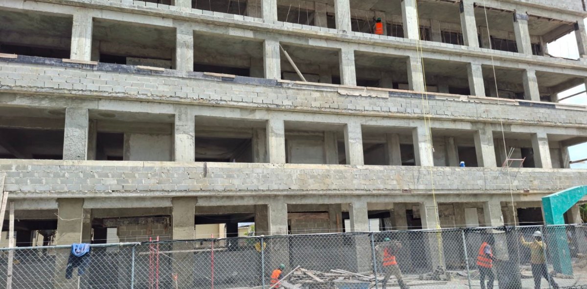 Así va la construcción de nuevas aulas en Centro Educativo FMA Salesianas de Cristo Rey