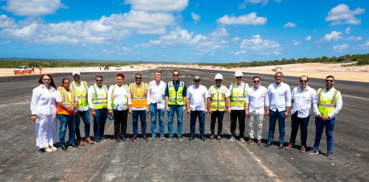 Avanza construcción del Aeropuerto Internacional Cabo Rojo en Pedernales