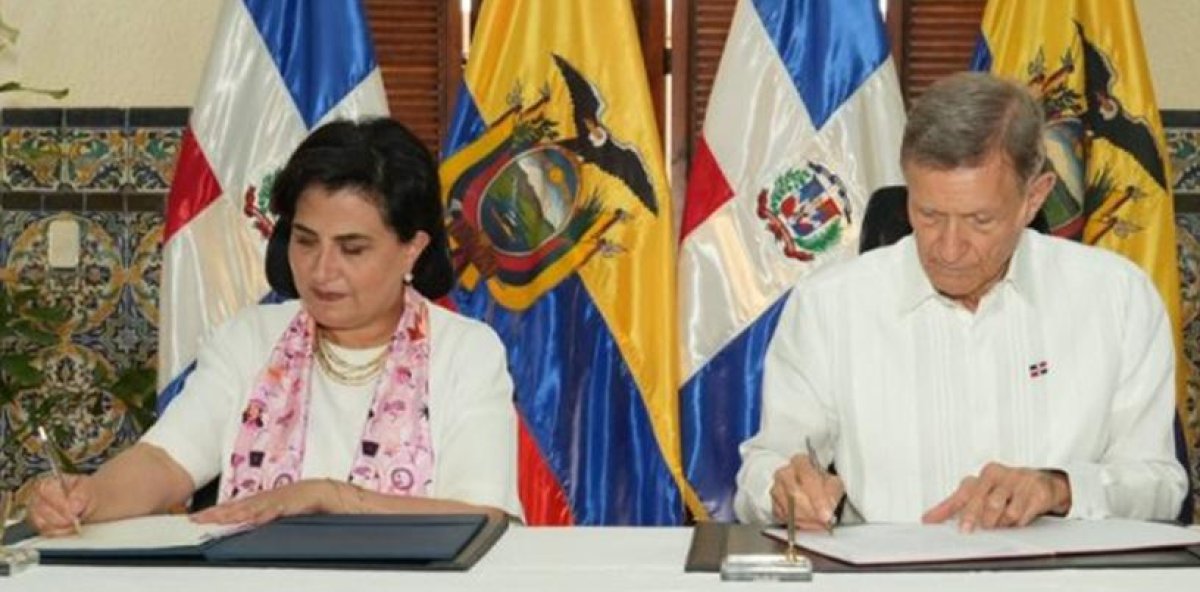 República Dominicana y Ecuador fortalecen amplia cooperación bilateral