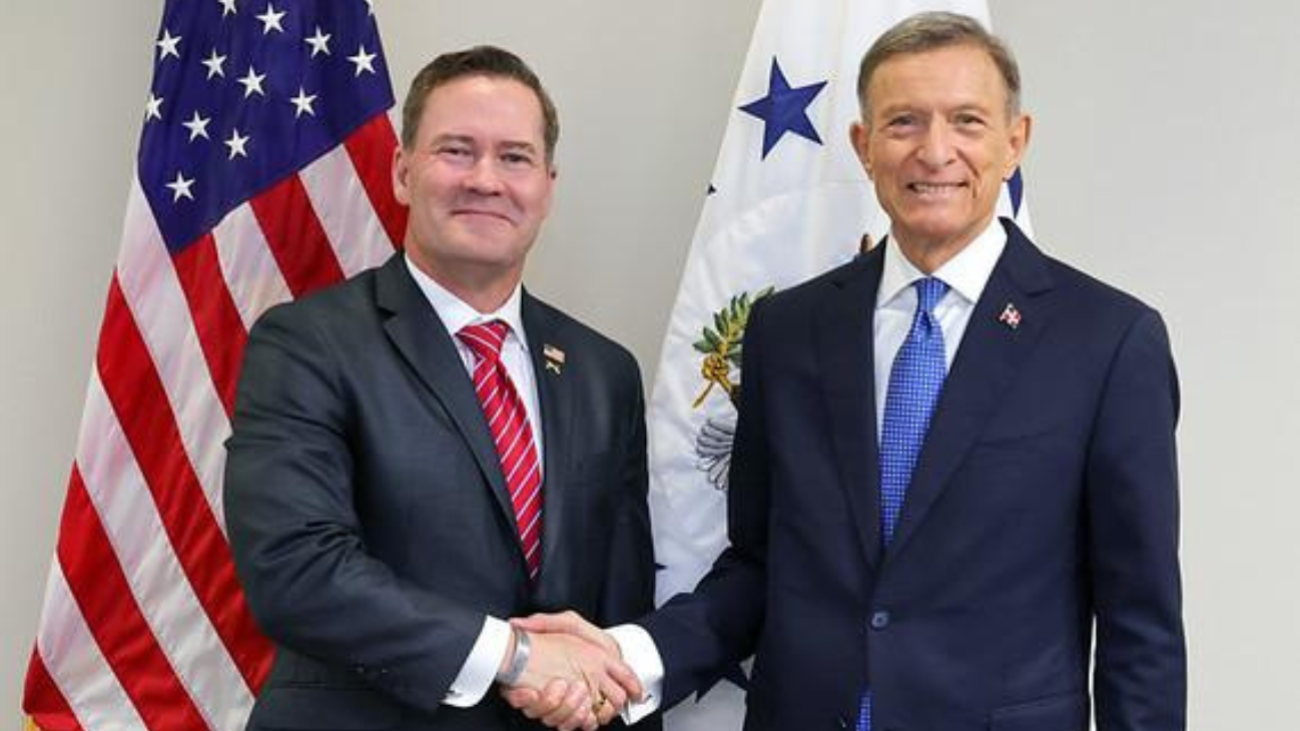 Canciller Roberto Álvarez se reúne en Nueva York con el representante permanente de Estados Unidos ante la ONU