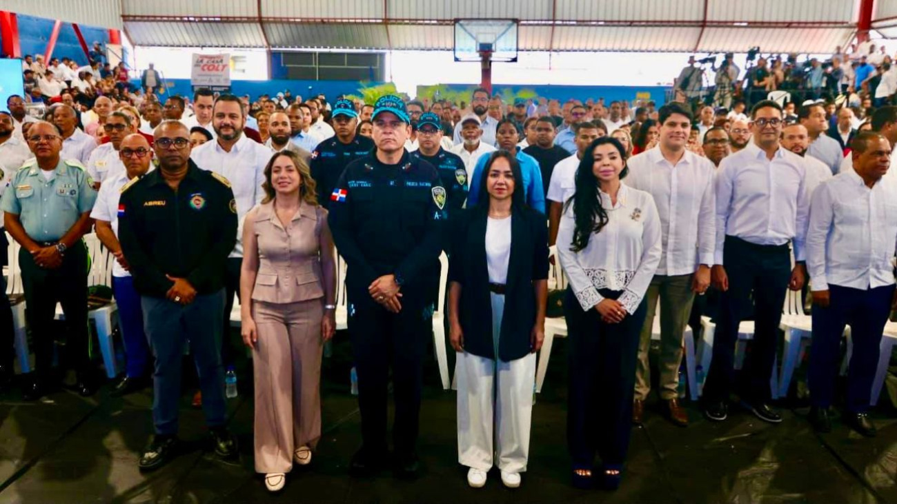 Interior y Policía lanza programa integral de seguridad ciudadana en Villas Agrícolas