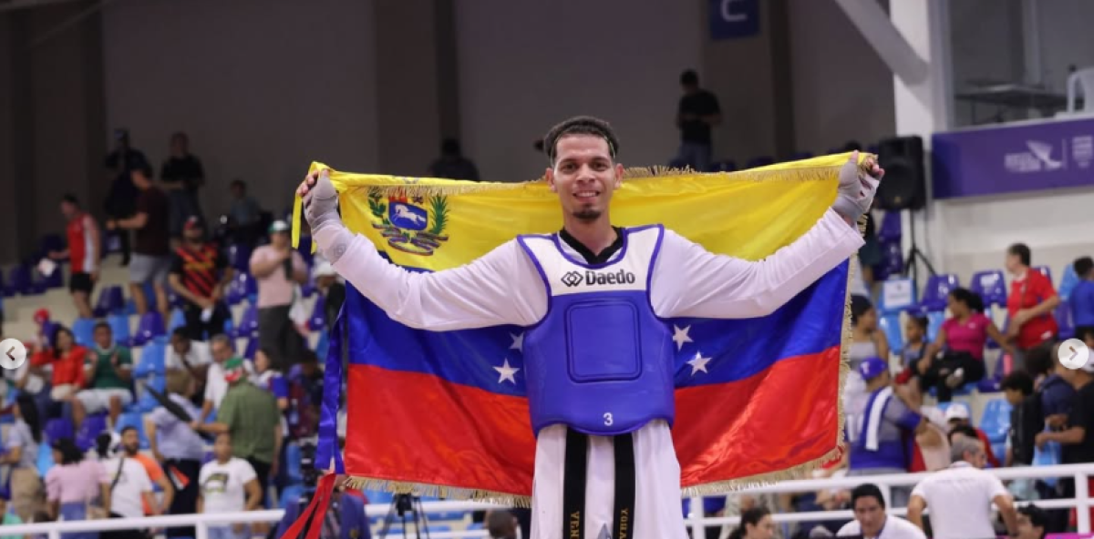 Venezolano se bañó en oro en Juegos Centroamericanos por su país: «Luché hasta el final solo para darles una alegría»