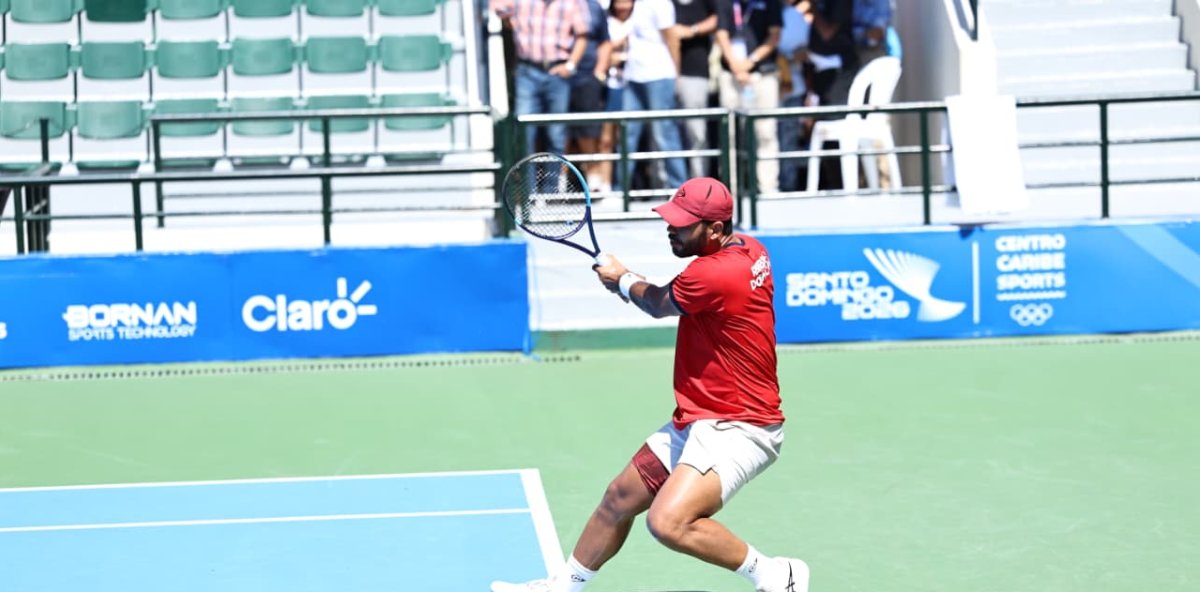 Nick Hardt retiene el título y le da medalla de oro en tenis a República Dominicana