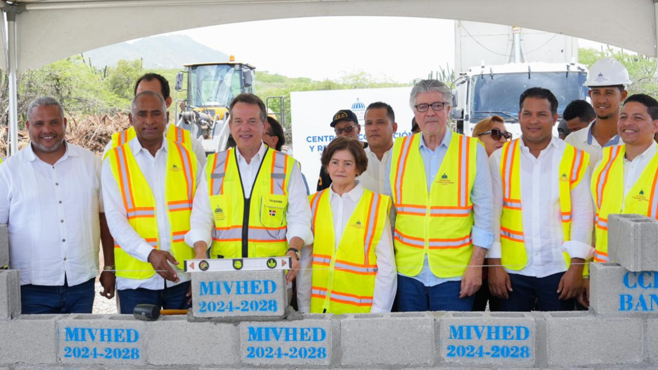 Mivhed inicia en Peravia la construcción de un Centro de Corrección y Rehabilitación para 800 privados de libertad 