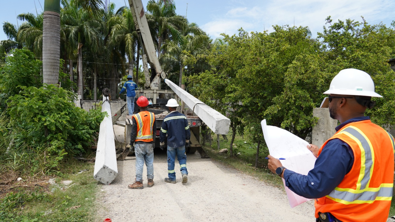 Edesur inicia programa de rehabilitación y expansión de redes eléctricas con inversión superior a RD 1,907 millones