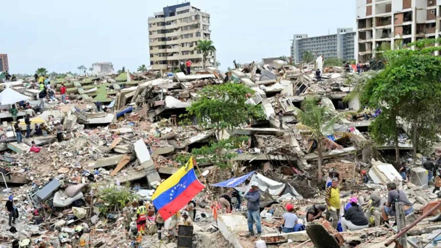 Suben a 3,811 los muertos por los terremotos en Venezuela