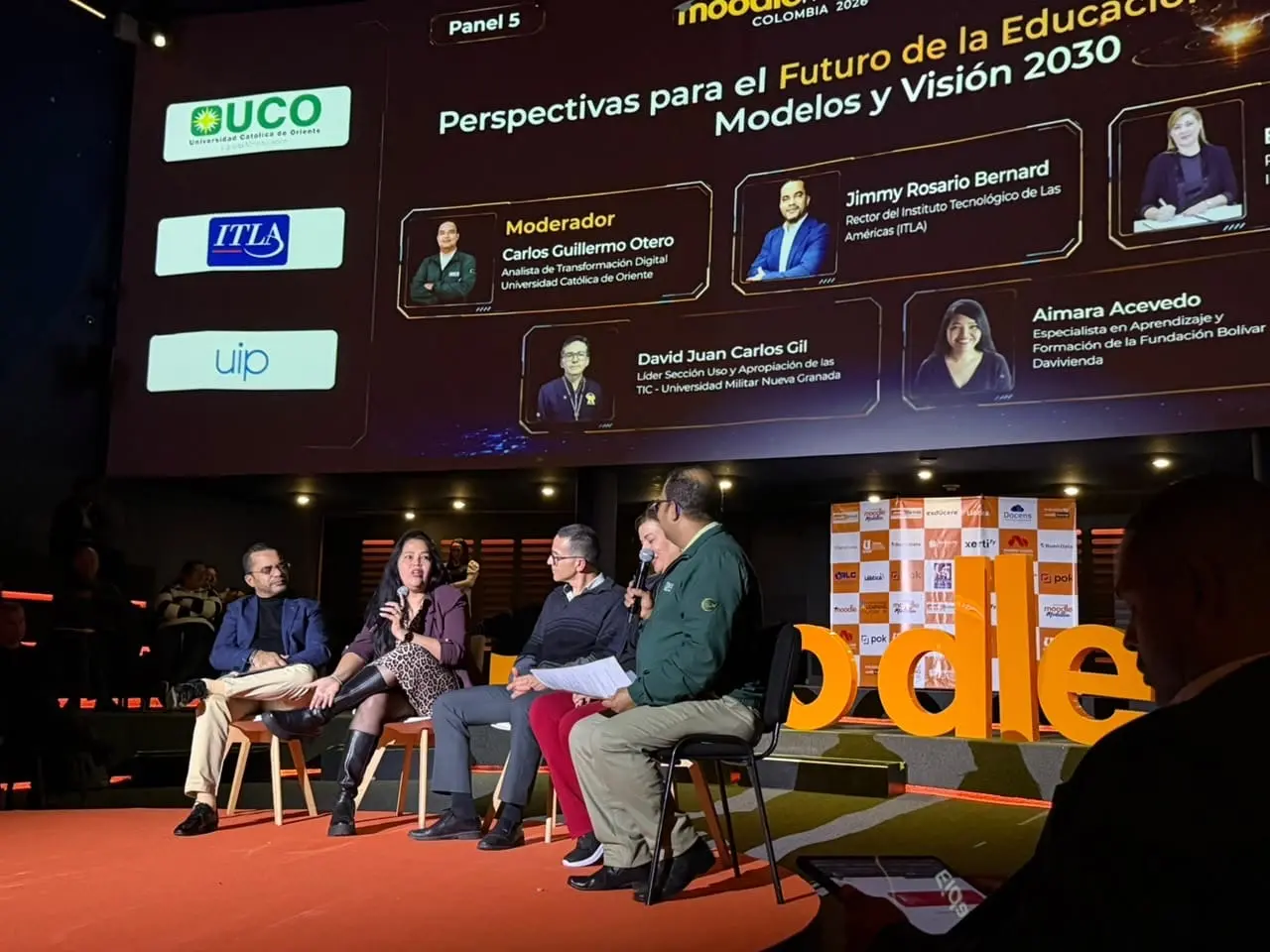 Rector del ITLA participa como panelista en MoodleMoot Colombia 2026
