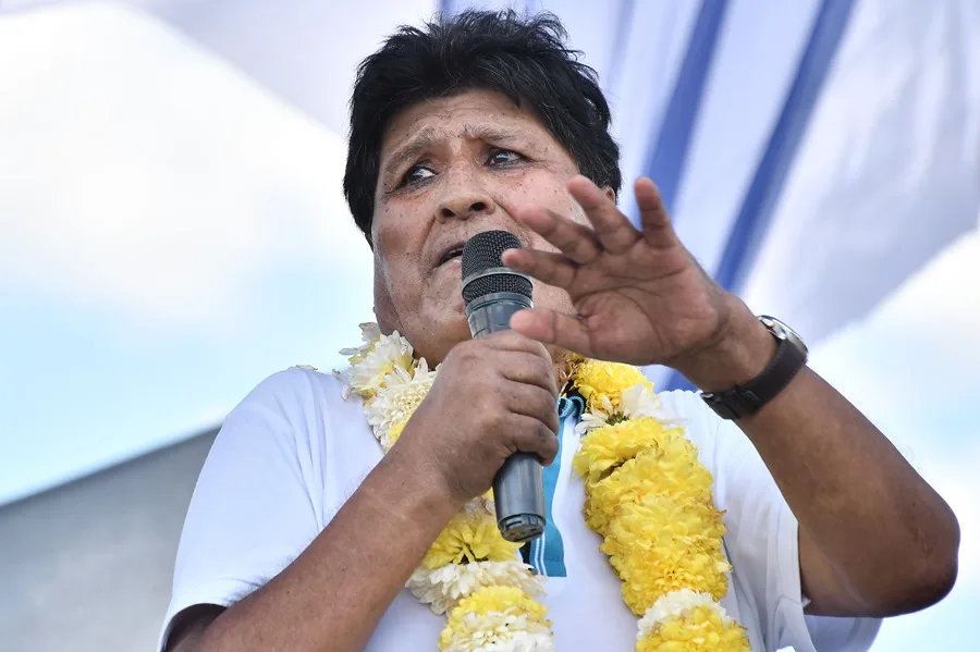 El Gobierno de Bolivia dice que es una «tarea prioritaria» detener al expresidente Evo Morales