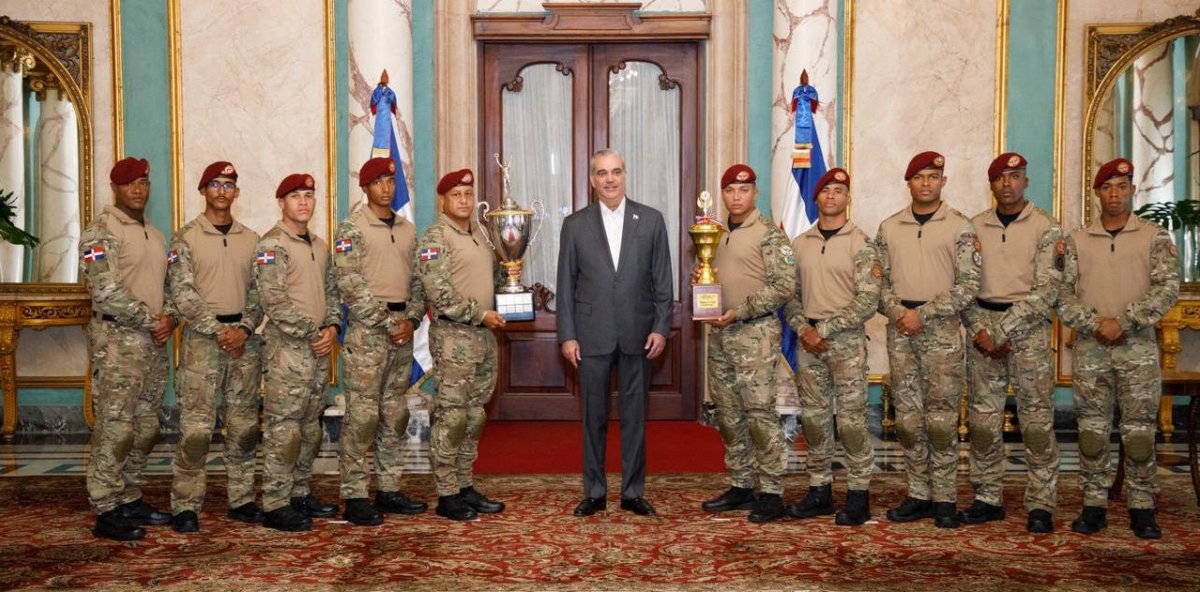 Luis Abinader ascenderá de rango a campeones dominicanos de Fuerza Comando Paraguay 2026